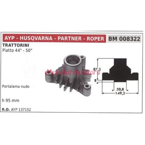 Moyeu de lame pour tracteur de pelouse tondeuse plate 44 50 AYP 008322