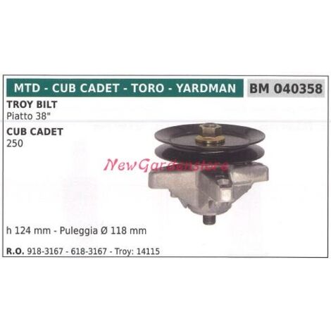 Moyeu de lame pour tracteur tondeuse TROY BILT MTD 040358
