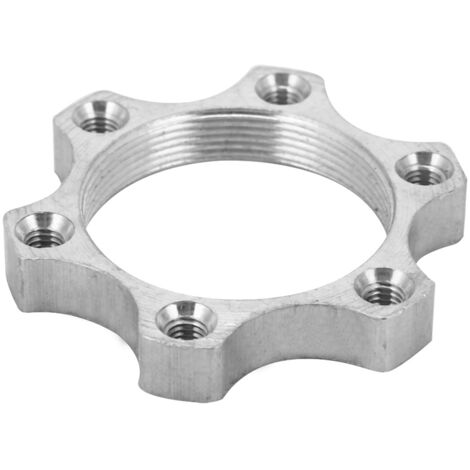 Moyeu de vélo fileté pour disque de frein, adaptateur rotor 6 trous (44mm)