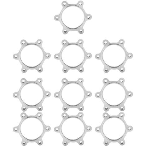 Moyeu de vélo fileté pour disque de frein, rotor 6 trous, adaptateur 48mm