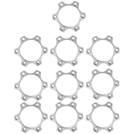 Moyeu de vélo fileté pour disque frein, rotor 6 trous, adaptateur 44mm