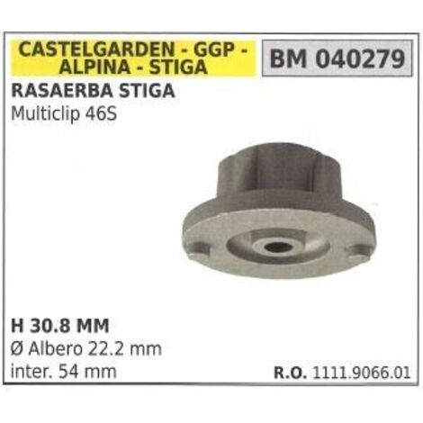 Moyeu porte-cylindre pour tondeuse à gazon multiclip 46S STIGA 040279