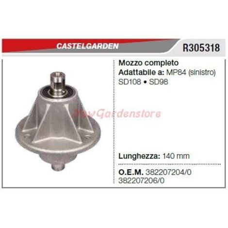 Moyeu pour porte-lame CASTELGARDEN Tondeuse à gazon MP84 LH R305318