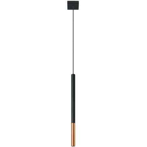 MOZAICA 1 black/copper suspension lamp