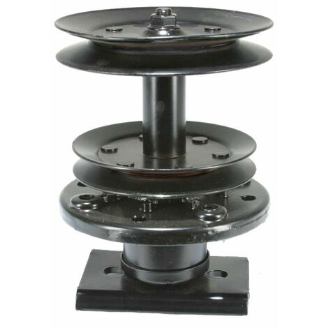 Mozzo portalama principale completo con puleggia superiore diametro 120 mm, per piatto da 44&quot-450065