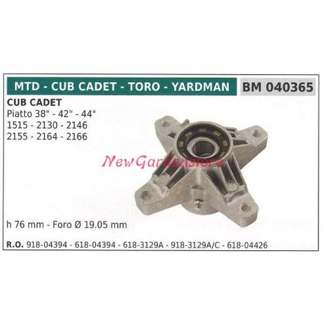Mozzo portalama trattorino rasaerba tagliaerba piatto 38 42 44pollici MTD 040365