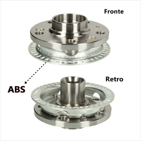 Mozzo ruota fusello ruota anteriore audi a3 i (8l) 1995-2006 art000