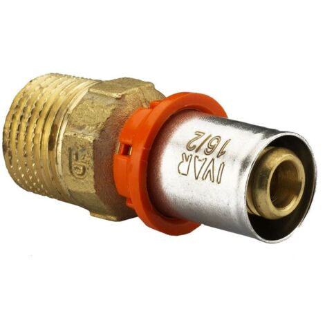 MP 5608 Raccordo manicotto diritto maschio 1/2" M x 20/2 510002MP - - IVAR - -