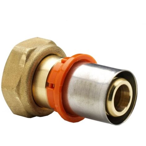 MP 5703 Raccordo diritto con dado girevole a tenuta piana 3/4" F x 20/2 510078MP