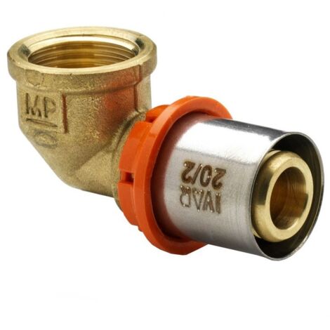 MP 5712 Raccordo gomito ad angolo femmina 3/4" F x 26/3 511008MP - -  IVAR - -