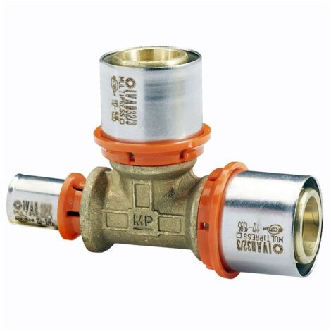 MP 5720 RL Tee con attacco laterale ridotto 32/3 x 32/3 x 26/3 512053MP