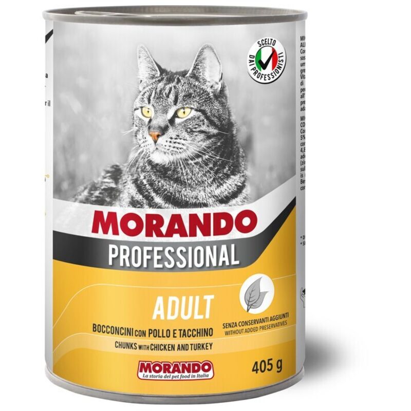 Cibo Gatto Morando Latt 405 G Bocconc Pol Tacch 24 Pz