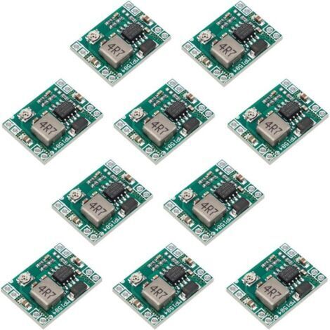 MP1584EN Paquete de 10 Mini Módulos Convertidores Reductores MP1584EN 4.5-28V a 0.8-20V DC-DC 24V a 12V 9V 5V 3V Reductor Ajustable