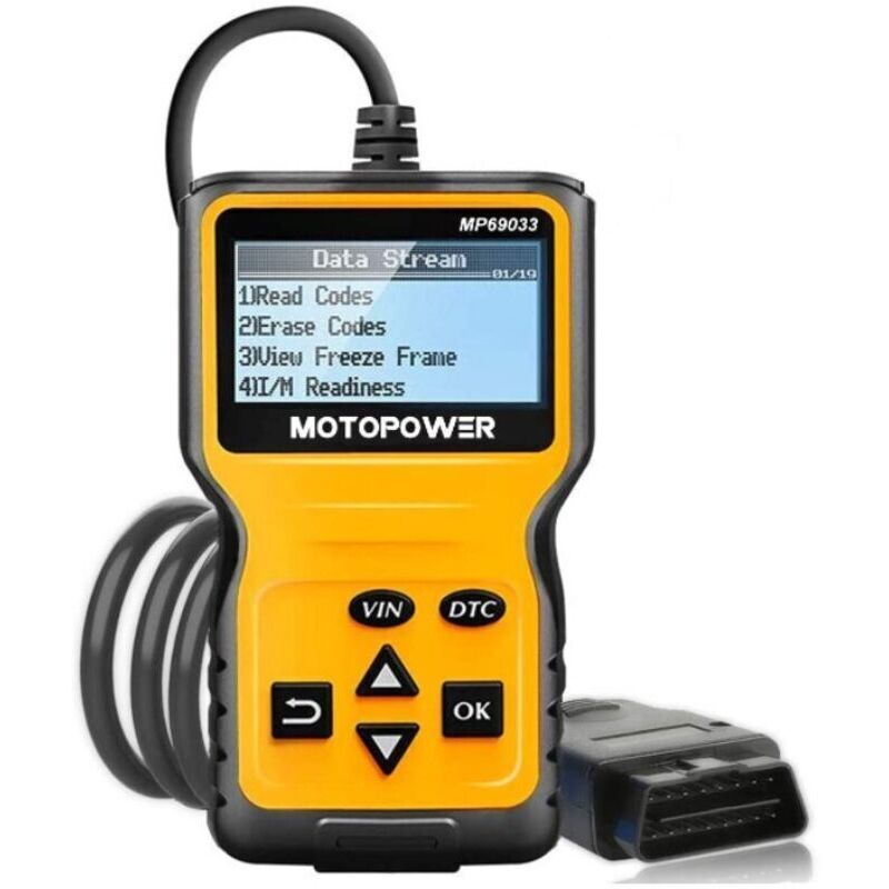 MP69033 OBD-II Scanner Code Reader Engine Error Code Diagnostic Reader Engine Code Reader for O2 Sensor