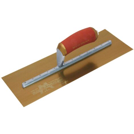 MPB13GSD Pre Worn Plasterers Trowel Gold Stai