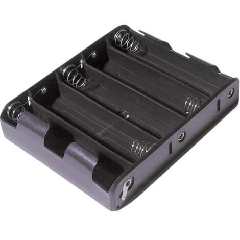 MPD BH210CL Portabatteria 10x 1/2 Torcia (C) Terminali a saldare (L x L x A) 135 x 110 x 25 mm