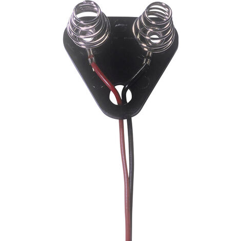 MPD DU1-M-306 Batterieclip x  Federkontakt, Kabel (L x B x H) 29 x 27 x 2 mm