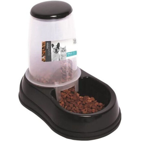 MPETS Dispensador de croquetas FOOD DISPENSER - Para gato y perro - 1500ml - Azul