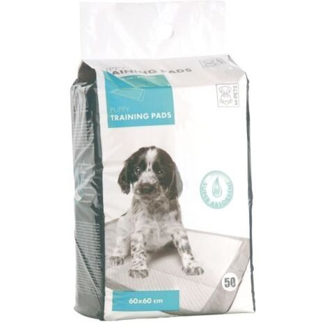 MPETS Tapis educateur PUPPY TRAINING PADS - Pour chiot - 50pcs - Blanc