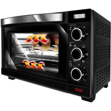 MPM MPE-09/T Four électrique noir 30 litres