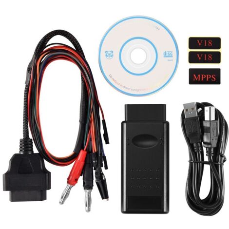 MPPS V18 PRINCIPAL + TRICORE + MULTIBOOT con herramienta de detección automática de explosión de cable Tricore