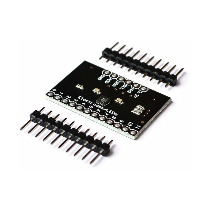 

MPR121 Breakout V12 Módulo de control del sensor táctil capacitivo Teclado I2C para arduino