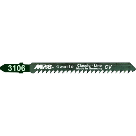 MPS - Hoja de sierra de calar Classic-Line-Madera 3106 - herramienta profesional duradera, calidad garantizada, envío en 24h