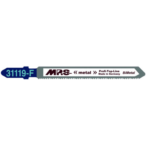 MPS - Hoja de sierra de calar Profi-Line-Metal 31119-F - herramienta profesional duradera, calidad garantizada, envío en 24h