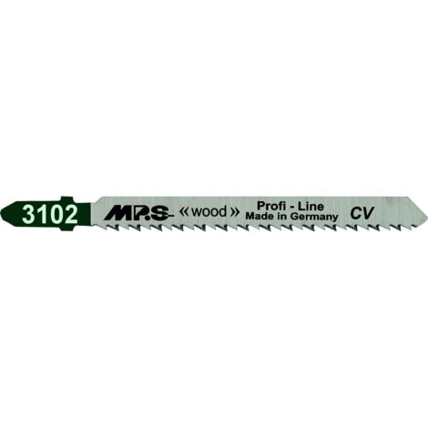 MPS - Hoja de sierra de calar Profi-Line-Wood 3102 - herramienta profesional duradera, calidad garantizada, envío en 24h