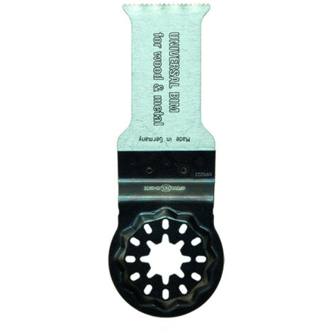 MPS - Hoja de sierra oscilante BiM 3910 para madera y metal - herramienta profesional duradera, calidad garantizada, envío en 24h