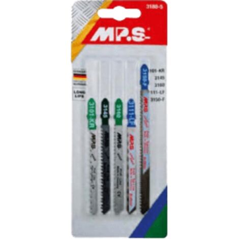 MPS Stichsägeblatt Set 5 teilig. für AEG, Bosch und Makita