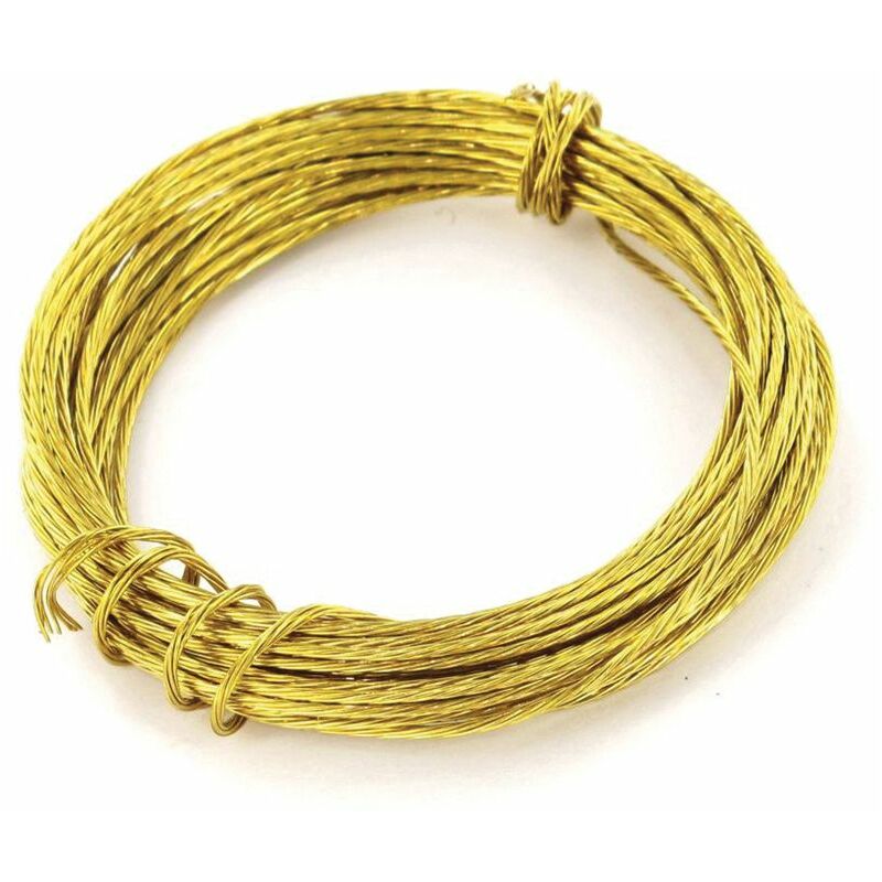 Image of Picture Wire Brass 3.5m S6216 - Securit
