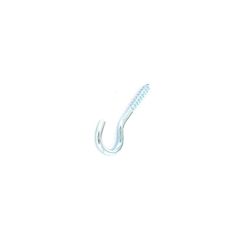 Securit S6242 Screw Hook Zinc Plated 60mm Pack Of 3