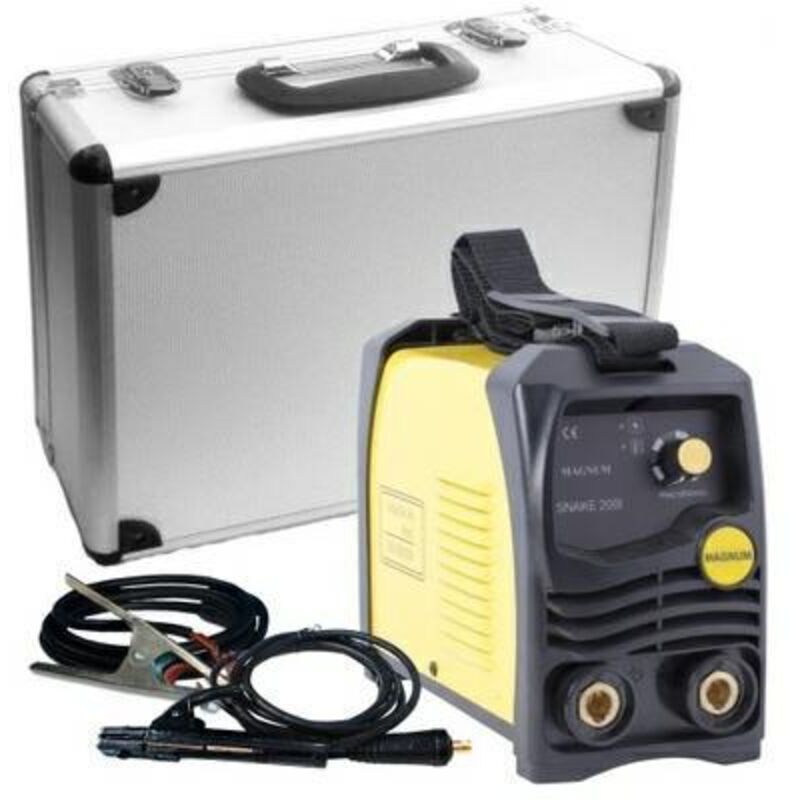 M脕quina De Soldar Inverter Magnum Snake 200 Alubox