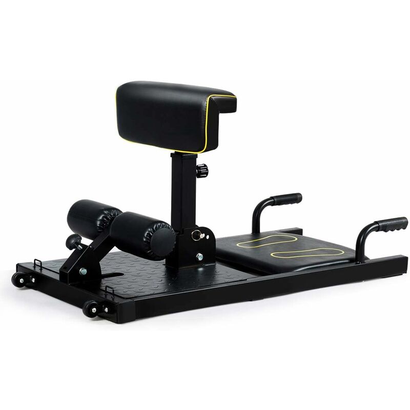 

Máquina para Sentadillas Profundas Altura Ajustable Ejercicios Entrenador de Piernas para Gimnasio Hogar Carga hasta 120kg