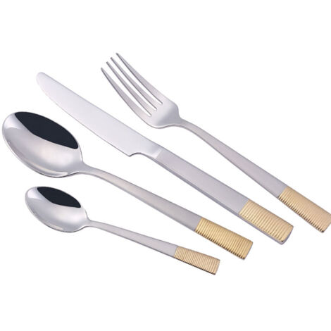 MR-1520G-24 Set di posate 24 pezzi (oro)