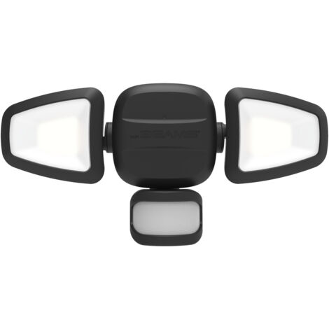 Mr Beams LED Batterielicht Security Light 750lm, 5000K, schwarz