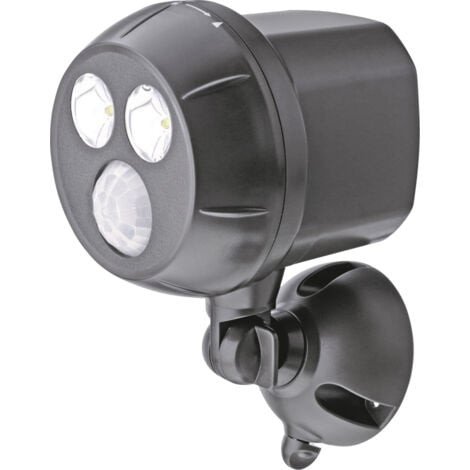 Mr Beams LED Batterielicht UltraBright Spot 400lm, 5000K, schwarz, 2er-Pack