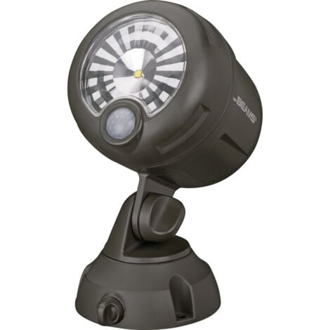 Mr Beams LED Batterielicht XT Spotlight 200lm, 5000K, braun, 2er-Pack