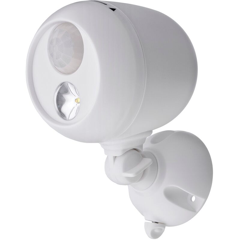 

MB330 Foco LED inalámbrico con Sensor de Movimiento y fotocélula, Blanco - Mr Beams