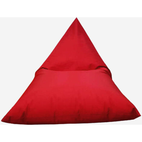 Mr. Bean Sitzsack Triangle Rot, 140 x 90