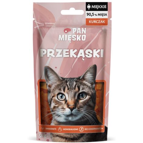 Mr. Meat  Snack per gatti - Snack morbidi 50 g