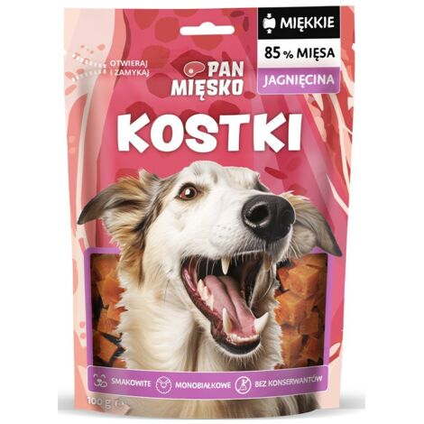 Mr. Meat  Weiche Hundeleckerlis  100g Packung – Lammwürfel 100g