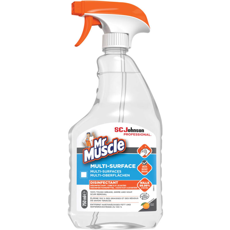 Mr. Muscle Multi-Surface Cleaner by S.C. Johnson – Effective Household Surface Cleaning Solution