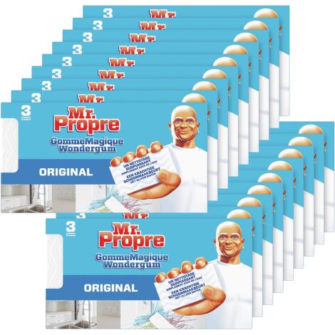 Mr. Pulito GommaMagico Originale Pulisce Come Per Magia, Con Solo Acqua 18 X 3