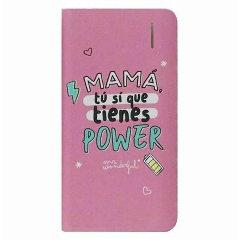 

Mr. Wonderful Power Bank Mr. Wonderful MRPWB031 4000 mAh Rosa