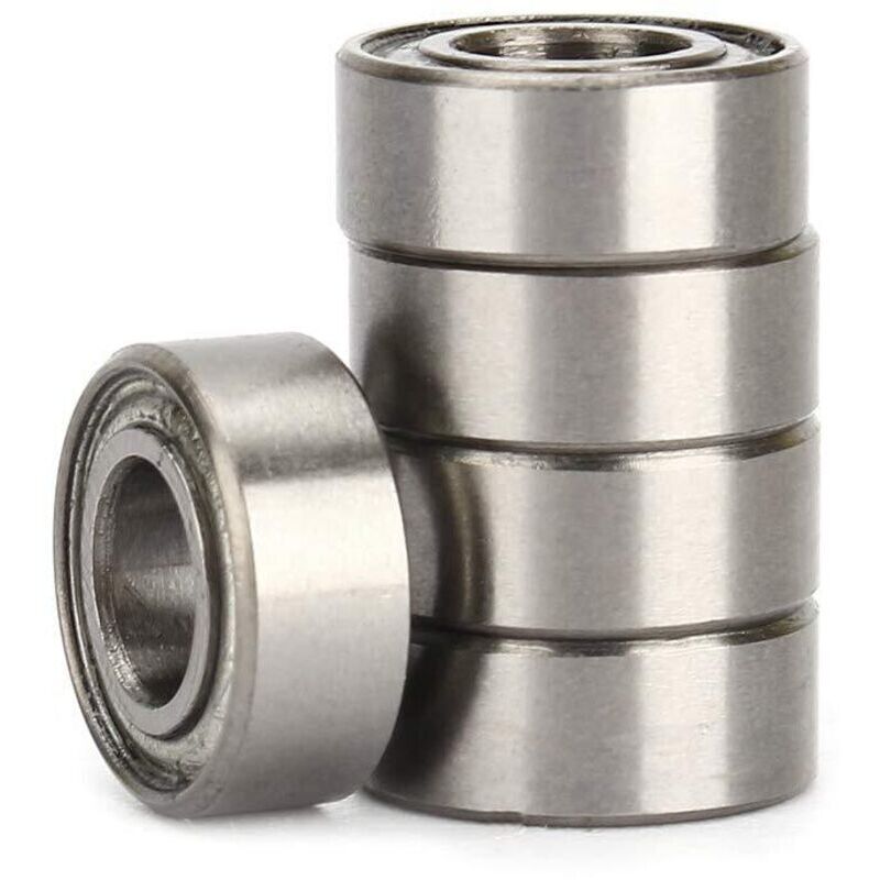 MR105ZZ Miniature Bearings, Mini Ball Bearings 5mm x 10mm x 4mm, High-Quality Steel, 10 Pieces for RC Cars, Helicopters, and Airplanes