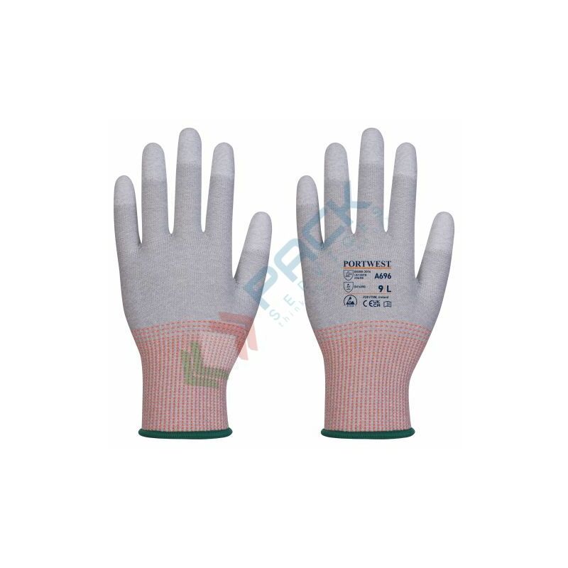 Guanti grip antitaglio esd, touch dita in pu