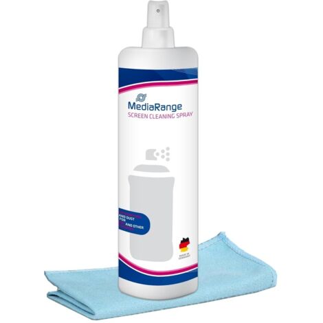 MR721 kit de limpieza para computadora LCD/TFT/Plasma Líquido y paños secos/húmedos para limpieza de equipos 250 ml