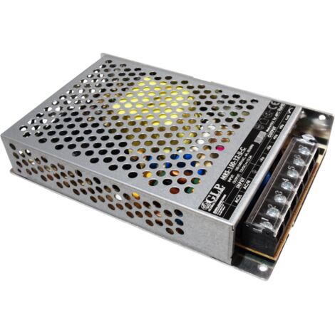 MRS-150-12-UC : MRS-150-12-UC : GLP : Alimentation 12 V/12,5 A/150 W sous boîtier, Uin = 85-264 V CA / 120-373 V CC, Couvercle pour bornes…